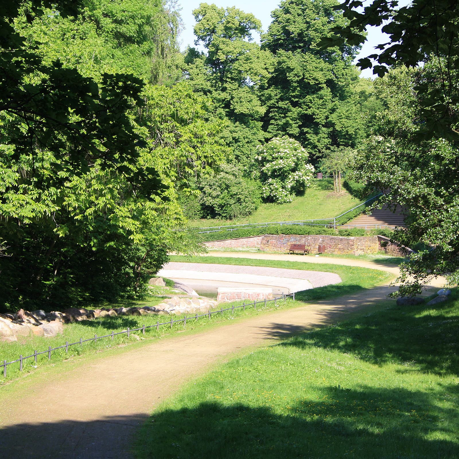 Geschwister-Scholl-Park in Magdeburg